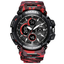 Load image into Gallery viewer, SMAEL Sport Watches 2018 Men Watch Waterproof LED Digital Watch Male Clock Relogio Masculino erkek kol saati 1708B Men Watches