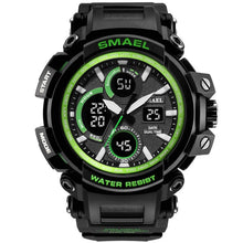 Load image into Gallery viewer, SMAEL Sport Watches 2018 Men Watch Waterproof LED Digital Watch Male Clock Relogio Masculino erkek kol saati 1708B Men Watches