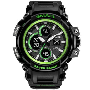 SMAEL Sport Watches 2018 Men Watch Waterproof LED Digital Watch Male Clock Relogio Masculino erkek kol saati 1708B Men Watches